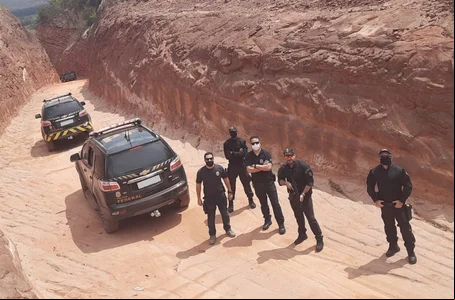 Polícia Federal em atuação no Cerrado
