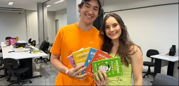 Gabriel Dearo e Manu Digilio