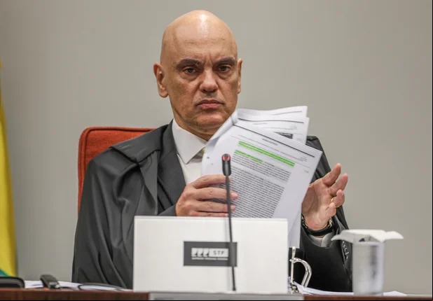 O ministro do Supremo Tribunal Federal (STF) Alexandre de Moraes
